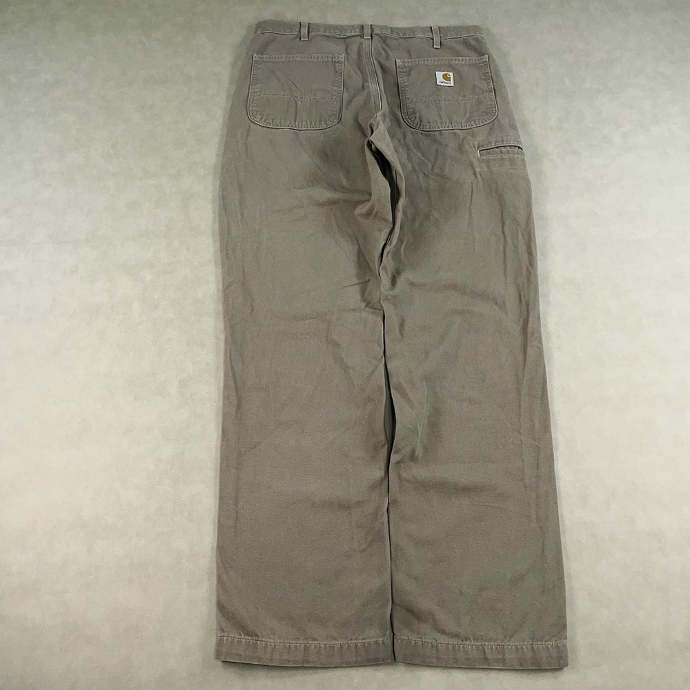 Vintage Carhartt Pants Men's 34x34‎ Brown Relaxed Fit Carpenter Baggy Y2K
